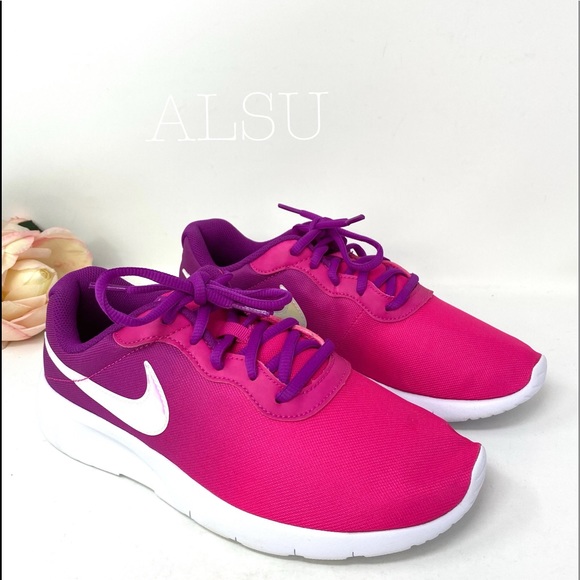 Nike Tanjun Print Running Pink K/W AUTHENTIC - Picture 4 of 8